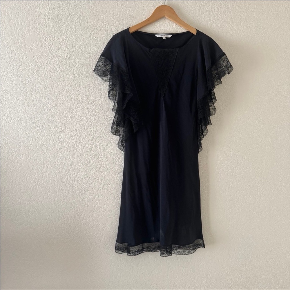 VANESSA BRUNO Lace Sleeve Dress